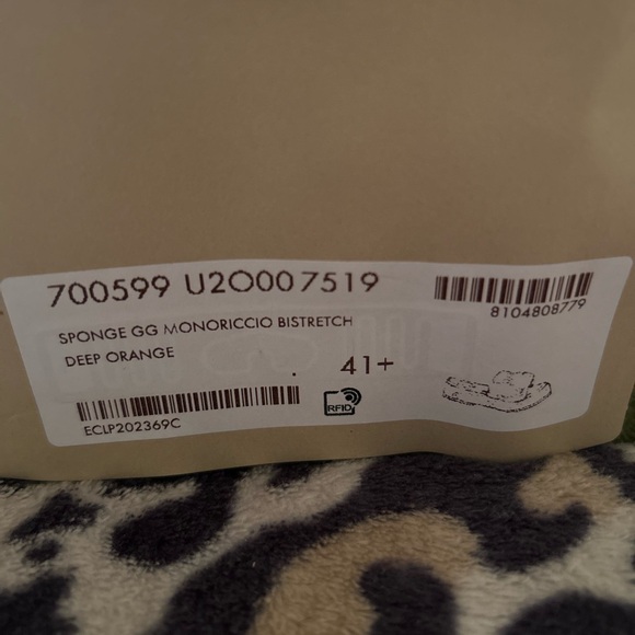 Gucci Orange Sandals - Picture 4 of 5